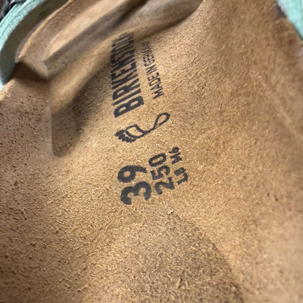 RARE Birkenstock Mayari Sandals in Graceful Matcha Women Sz 8.5 - Picture 5 of 8